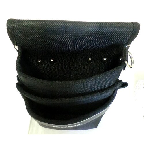 WM 腰袋 3段 黒 WMK−01B