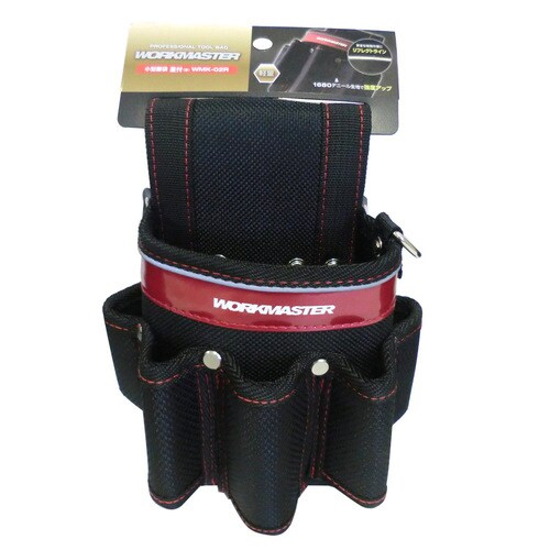 WM 小型腰袋 差付 赤 WMK−02R