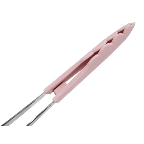 抗菌耐熱S付 マルチトング 中 ピンク