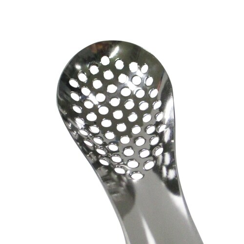 スタイリッシュ ステン 穴明きレンゲ