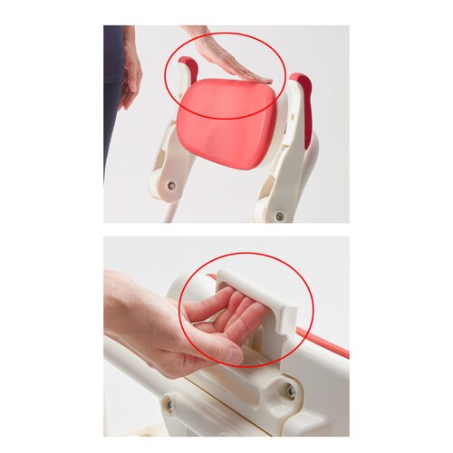 楽らく開閉シャワーベンチ Sコンパクト レッド