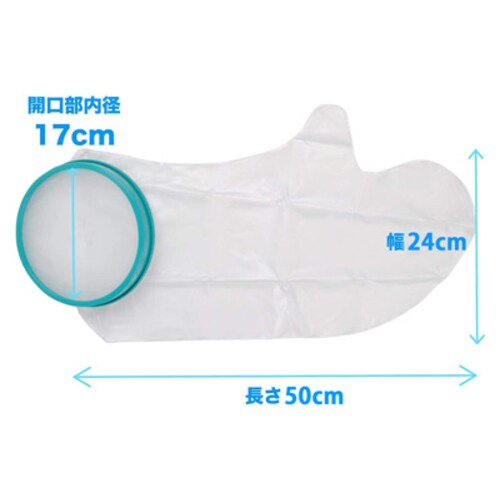 繰り返し使えるギプスカバー 大人腕用ショート