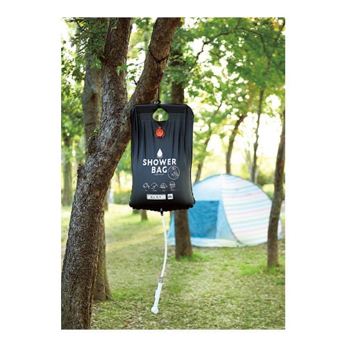 小さく保存!ストッパー付シャワーバッグ