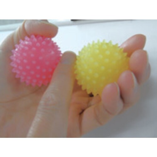 にぎにぎシリーズ 爪もみボール/ピンク・イエロー