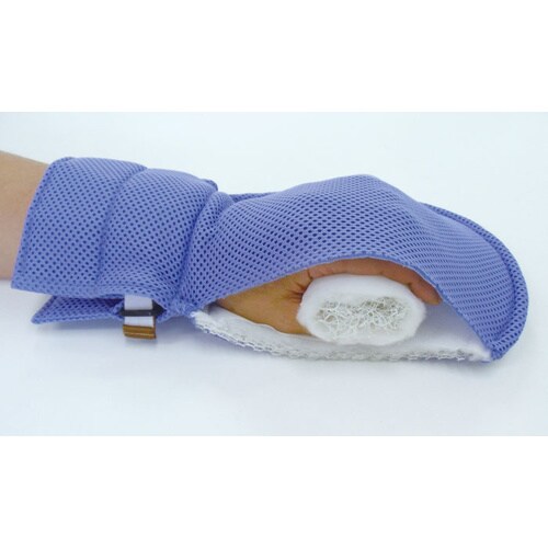 リハビリにぎにぎクッション 青 S−SS