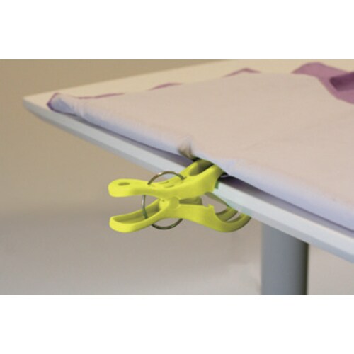 RAKUエプロンクリップ付 パープル フリー×4