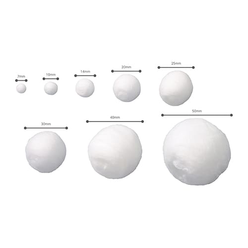 パール綿球 No.7 直径7mm 50g入