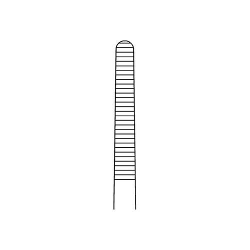 ピンセット 180mm 幅3.2mm