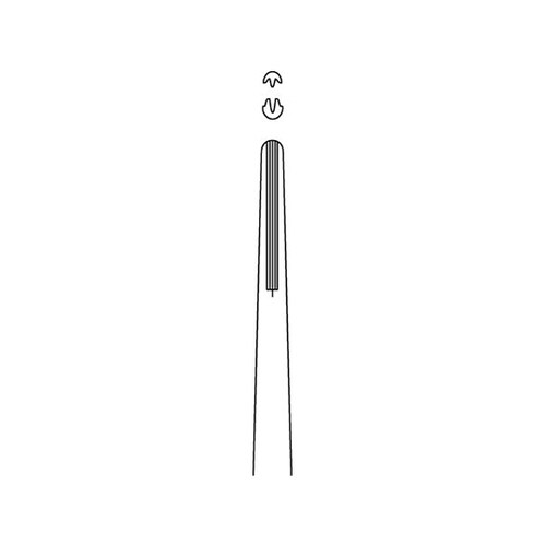 ピンセット ドゥベーキー 幅2mm