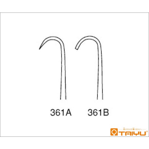 小手術用多爪鈎 1爪 鋭 全長17cm