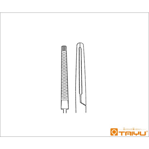 ドレーン鉗子 綾筋 BOX 全長16cm