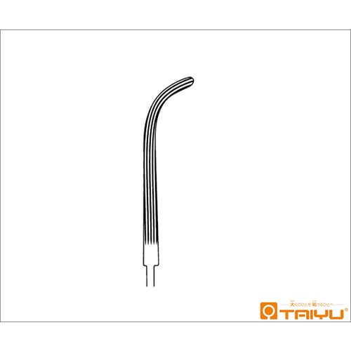 肺剥離鉗子 縦筋 反 BOX 全長23.5cm
