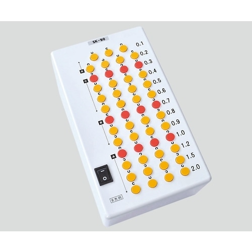 LED式視力検査器 壁掛式 上下左右4方向 3m用