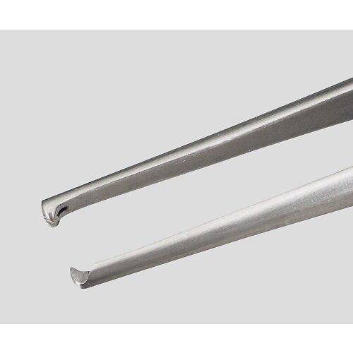 ピンセット(小波) 有鈎 180mm