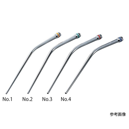 吸引管 (への字) 先端Φ2.3mm 黄