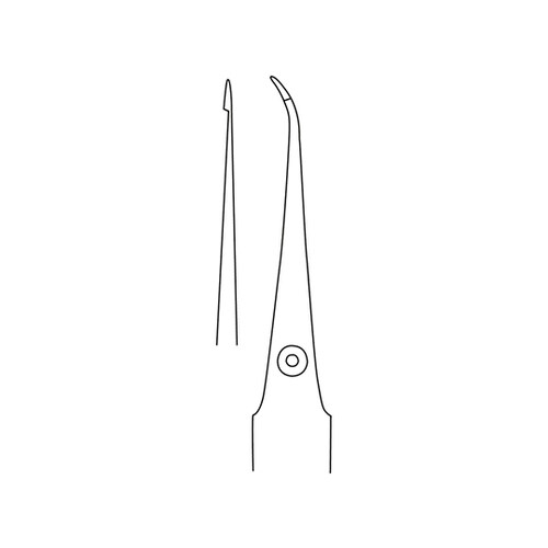 マイクロピンセット反 7−8189−02