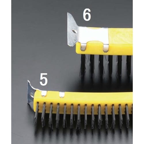 ワイヤーブラシ(ソフトグリップ/4列)295