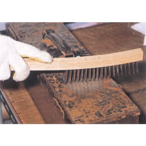 柄付ブラシ(CSスクレーパー付)28X350