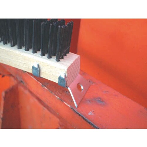 柄付ブラシ(CSスクレーパー付)28X350