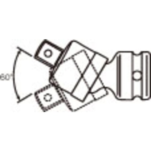ユニバーサルワンタッチアダプター1/2 sqX88