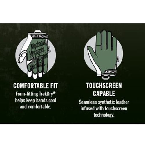 手袋・メカニック(合成革/黒)XL