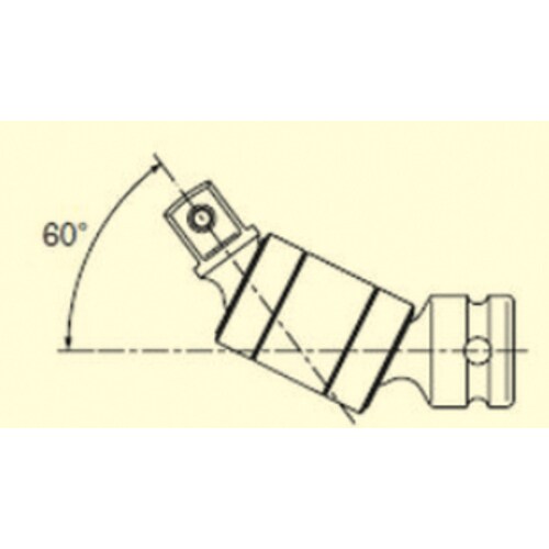 インパクトダブルジョイント3/8 DRX75