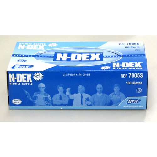 手袋(ニトリルゴム・パウダー無/100枚)L