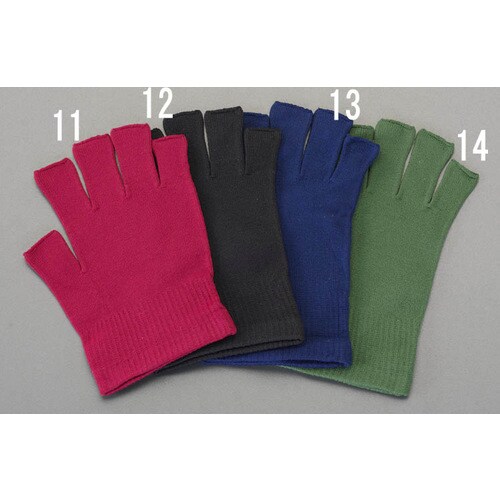 手袋・インナー指無(ナイロン/ネイビー)フリー