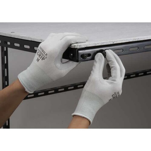 手袋(ニトリルゴムコート/10双)LL