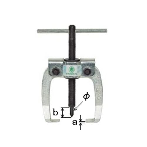 2本爪バッテリーターミナルプーラー60mm