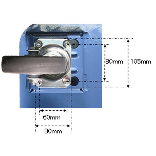 ドーリー(ブレーキ付)500X500/400kg
