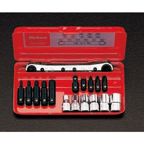 ビット・ソケットセット(ラチェット付)1/4 DR