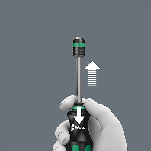 ドライバーハンドル(伸縮式)1/4 HeX/100