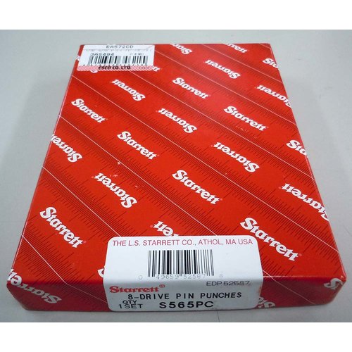 ドライブピンポンチ1/16 −5/16 /8本組