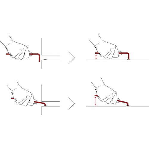 キーレンチ(ショートヘッド)1.5x53mm