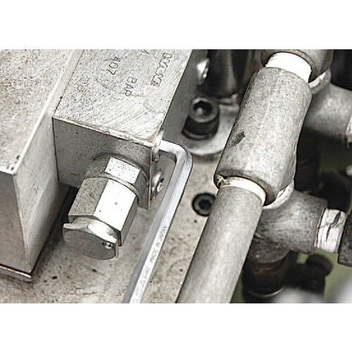 キーレンチ(ショートヘッド/変角)3.0x71mm