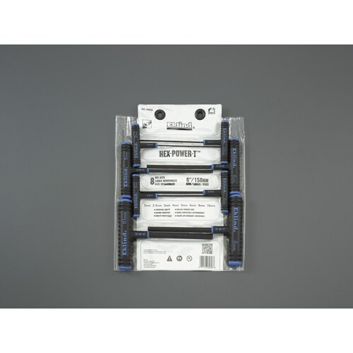 T型レンチ2−10/150/8本組