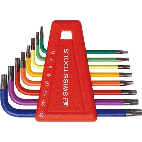 TorXキーレンチT6−T25/8本組