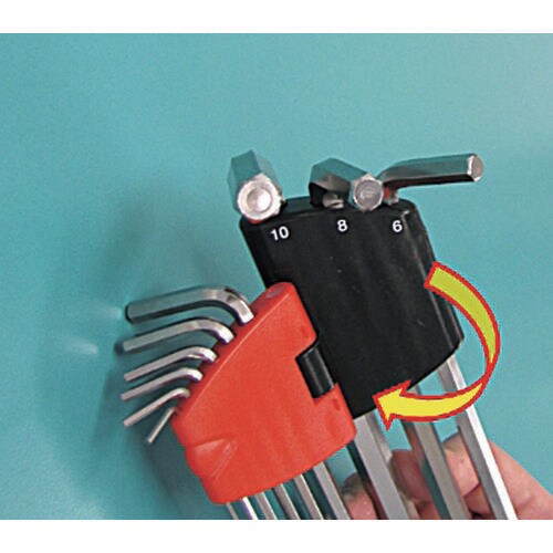 ロングキーレンチ(マグネット1.5−10/9本組