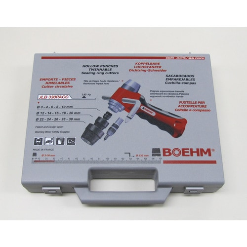 革ポンチセット(15個+330カッター付)3−30