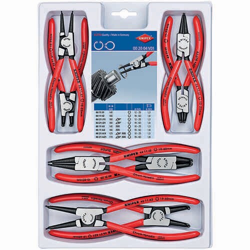 スナップリングプライヤー8本組 EA590−28