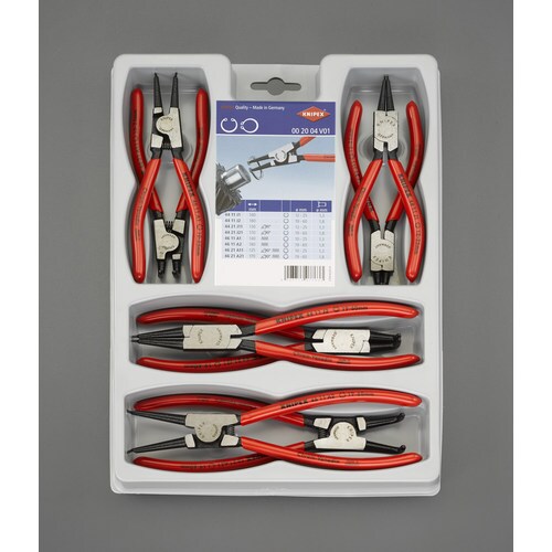 スナップリングプライヤー8本組 EA590−28