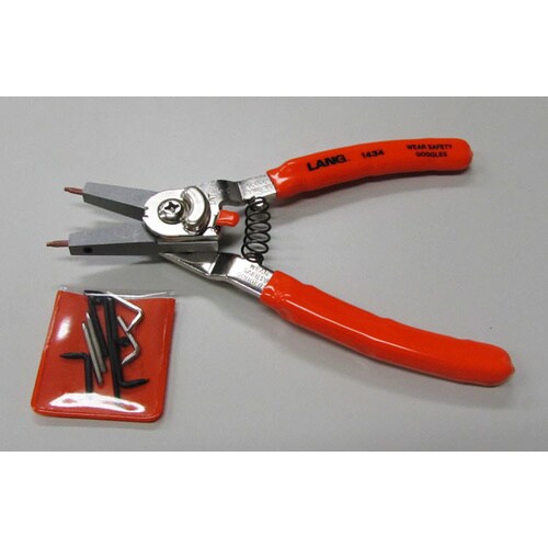 スナップリングプライヤー(内外兼用)3本組