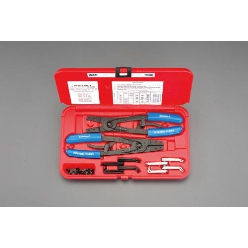 スナップリングプライヤー(交換式)2本組