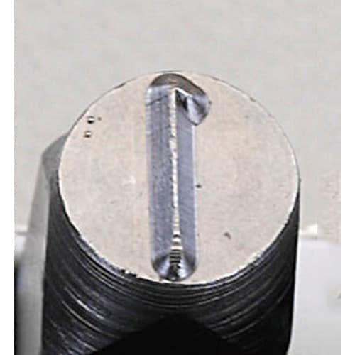 刻印セット6.4mm数字 EA591HL−6