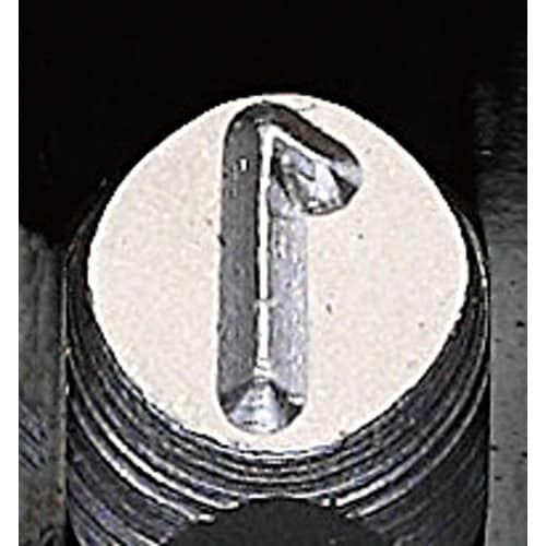 刻印セット3.2mm英字・数字 EA591HN−3
