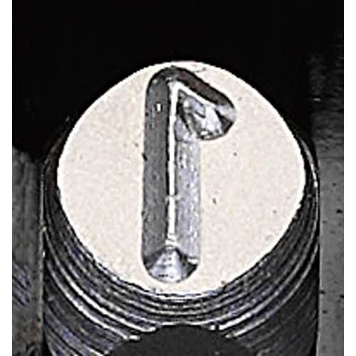 刻印セット4.8mm英字・数字 EA591HN−5