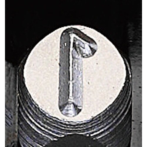 刻印セット6.4mm英字・数字 EA591HN−6