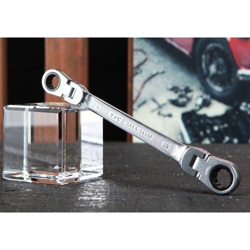 ラチェットめがね(首振り型)8X10/151