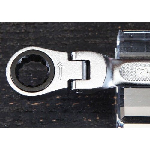 ラチェットめがね(首振り型)10X12/176